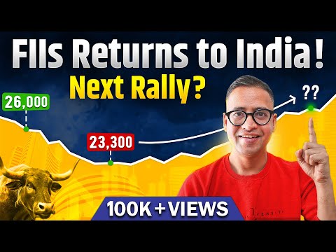 Stock Market Set to RISE? FIIs Are Back + 3 Hot IPOs &amp; NFOs You MUST Know- Rahul Jain #marketcrash