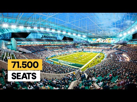 Inside the Jacksonville Jaguars’ $1.4 Billion Stadium