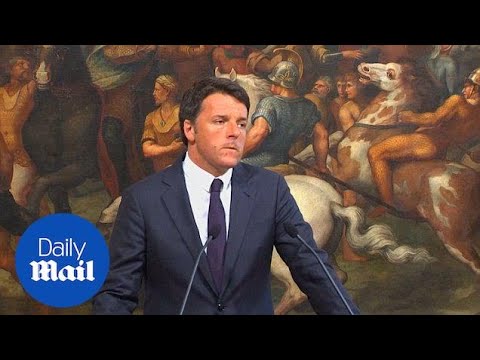 Italian Prime Minister on Brexit: &#039;It is an unprecedented day&#039; - Daily Mail