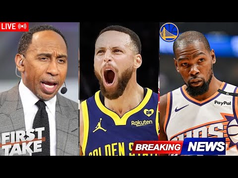 Breaking: Stephen A. Smith! Kevin Durant wins NOTHING without Curry! PROVE he FAILED in his career!💥