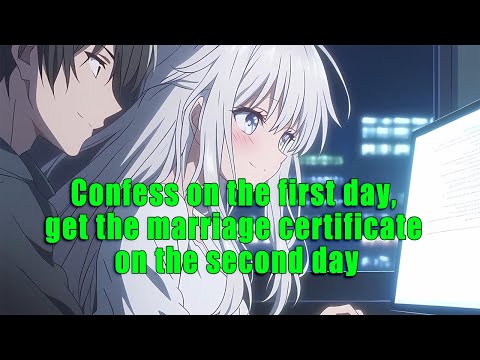 Confess on the first day, get the marriage certificate on the second day