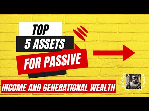 Top 5 Assets for Passive Income and Generational Wealth! #shorts, #finance, #wealth