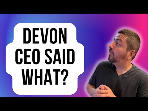 You Won&#039;t Believe What Devon Energy CEO Just Said! | DEVON Stock Analysis | DVN Stock Updates | DVN