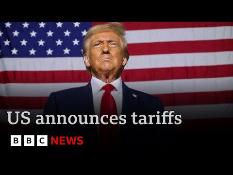 Trade war looms as Donald Trump announces huge tariffs on Canada, China, Mexico | BBC News