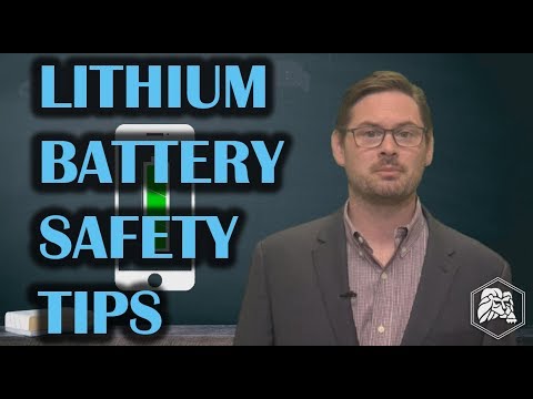 5 Lithium Battery Safety Tips