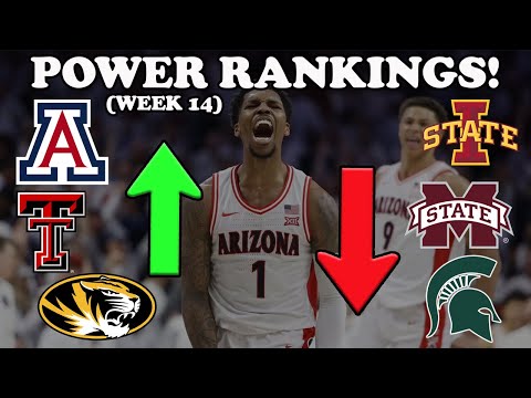 College Basketball “WEEK 14” Power 35 Rankings!