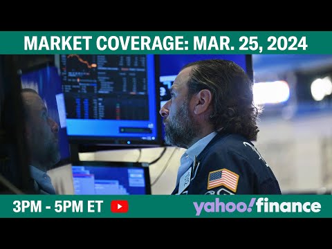 Stock market today: Stocks slip from recent records, Bitcoin rallies back above $70,000 | March 25