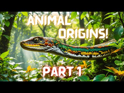 The incredible origin of 40 different animals PART 1 #animals #documentary #wildlife