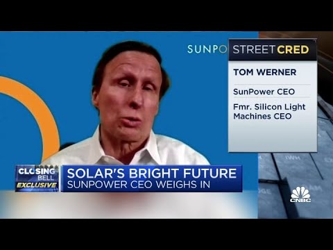 Future for renewable energy is bright during Joe Biden&#039;s administration: SunPower CEO