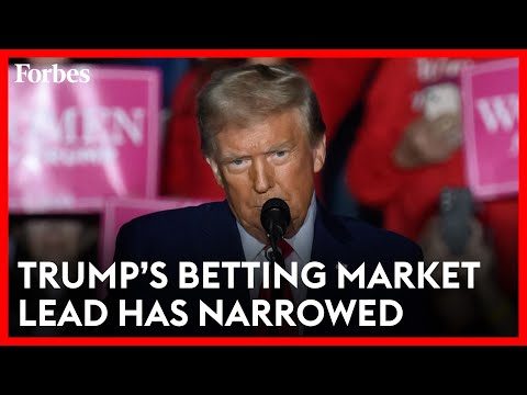 Trump’s Betting Market Lead Narrowed Over The Weekend But Remains Favorite To Win | Forbes Topline