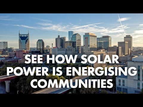 How are solar farms energising communities? | Electricity