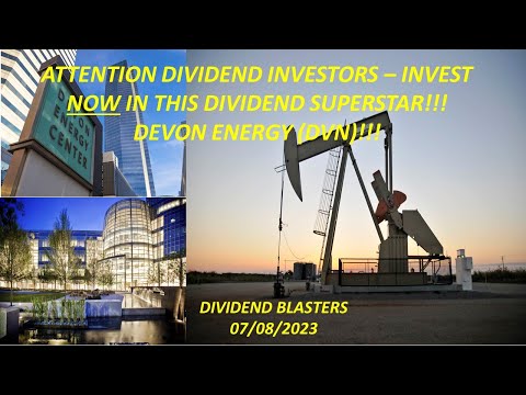 DIVIDEND INVESTORS!! - THIS IS WHY I INVEST IN DEVON ENERGY (DVN)!!! (#45) #dividend, #cagr