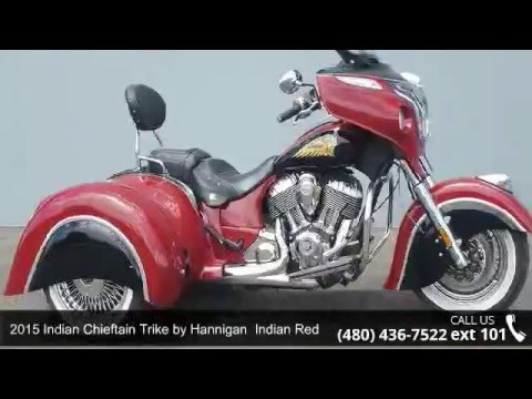 2015 Indian Chieftain Trike by Hannigan Red - Indian Mot...