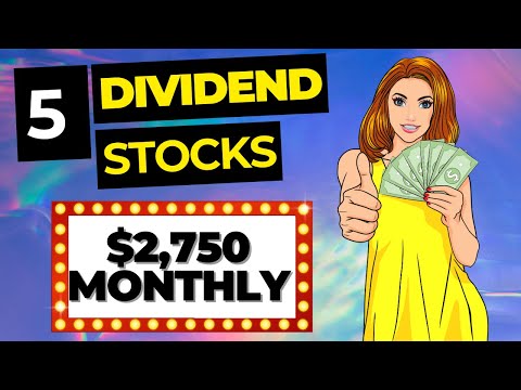 5 HIGH Dividend Stocks To Boost Your Monthly Income (2023)