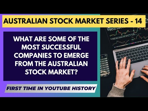 What are some of the most successful companies to emerge from the Australian stock market?