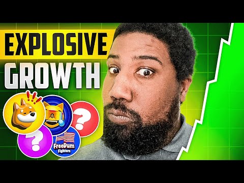 EXPLOSIVE Growth Awaits These 5 Meme Coins in 2024!