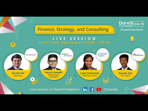 Dare2Compete IGNITE - Finance, Strategy and Consulting Session