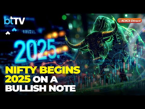 New Year Rally: Nifty and Sensex Celebrate 2025’s First Trade with Gains. Nifty @23,800