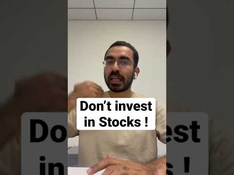 Please Don’t invest in stocks ! #sharemarket