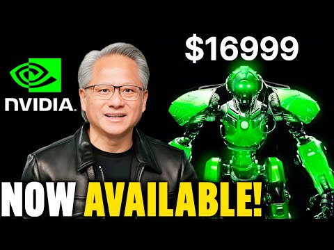 Nvidia CEO Jensen Huang Just Released Terrifying AI ROBOTS!