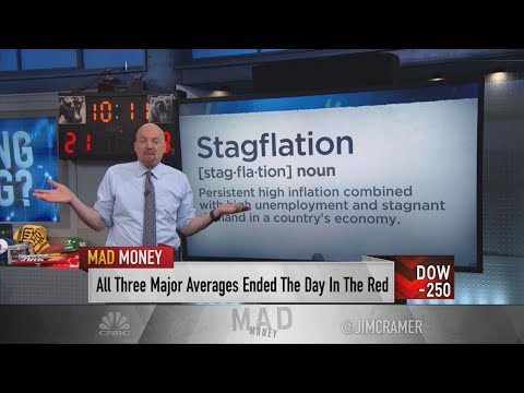 Jim Cramer explains why he thinks Wall Street&#039;s stagflation worries may be a bit overblown