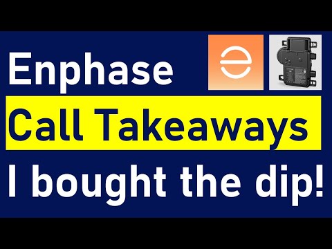 Enphase Q1 Earnings Call Takeaways: Why The Call Gave Me Confidence To Buy The Dip - Thesis Intact