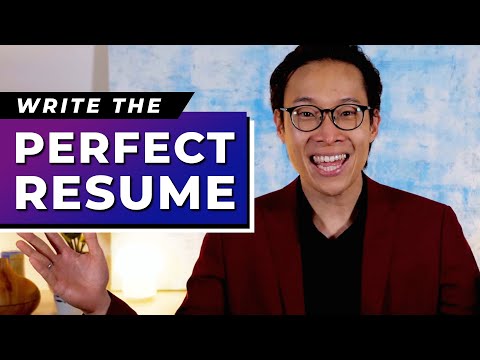 How to write a PERFECT RESUME