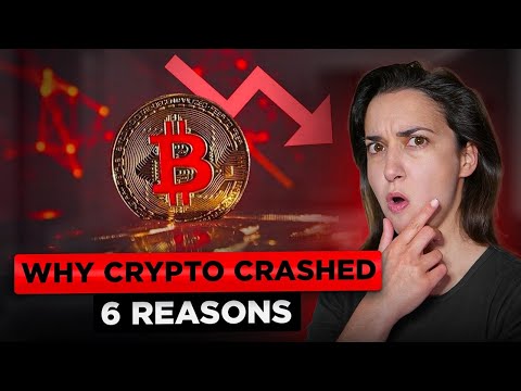 Crypto Market Crash 🚨 Why Bitcoin is Tanking 📉 (6 Main Reasons) Panic? 🤯 NO! Stay Bullish for 2025 🚀