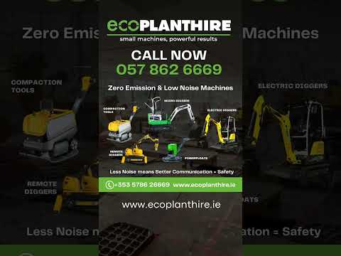 Revolutionize Your Sector &amp; Projects with Electric Plant Hire!