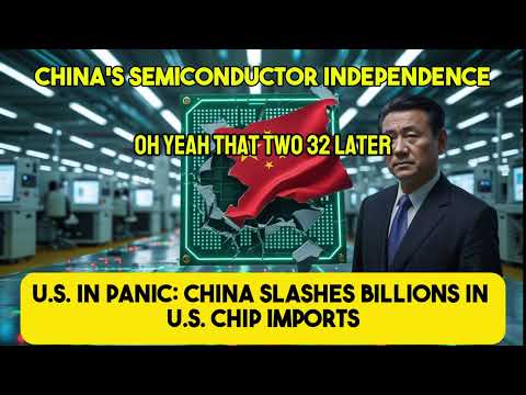 China&#039;s Semiconductor Independence: U.S in Panic: China Slashes Billions in U.S. Chip Imports