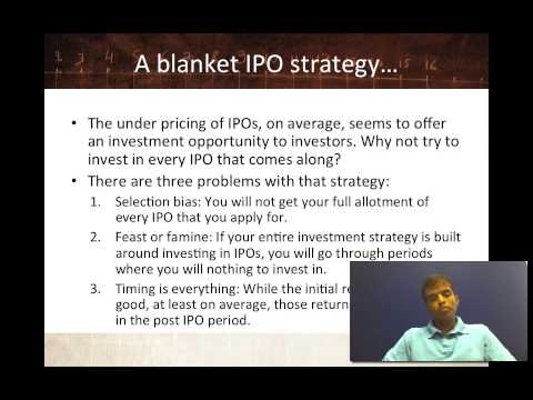 Session 18: Get in on the ground floor - The IPO story