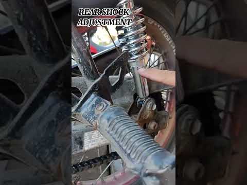 Rear Shock Adjustment (fast en easy).