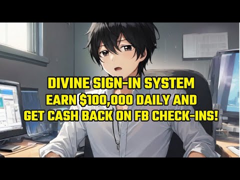 Divine Sign-In System: Earn $100,000 Daily and Get Cash Back on FB Check-Ins!