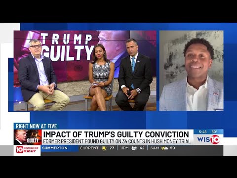 Political analysts talk impact of Trump guilty verdict, Part 2