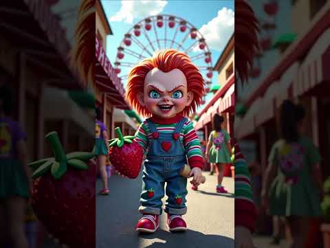 Chucky at the Florida Strawberry Festival 2025 #shorts #chucky #strawberryfestival