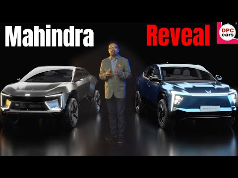 Mahindra Reveals 5 New Electric SUVs