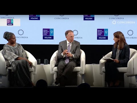 Stephen MacMillan, Madame Monica Geingos, &amp; Nancy G. Brinker | 2021 Concordia Annual Summit