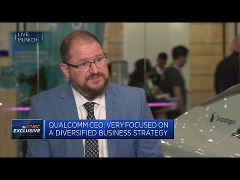 Qualcomm CEO: Brightest spot of our diversification strategy is automotive