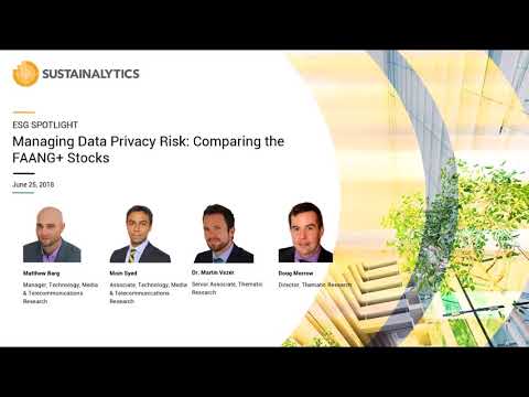 Sustainalytics Podcast | Ep2 | Managing Data Privacy Risk: Comparing FAANG+ Stocks