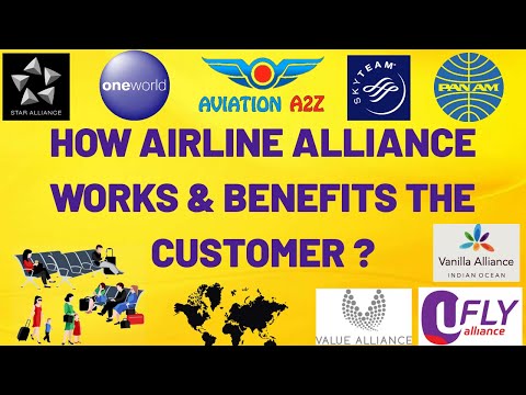 HOW AIRLINE ALLIANCES WORKS &amp; BENEFITS THE CUSTOMER ? | AVIATIONA2Z ©| #AVIATION #AIRLINE #ALLIANCE