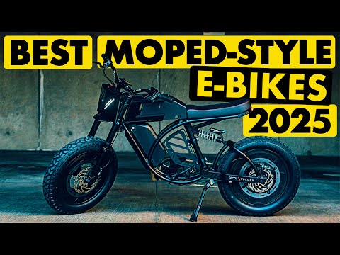 TOP 10 BEST MOPED STYLE ELECTRIC BIKES 2025