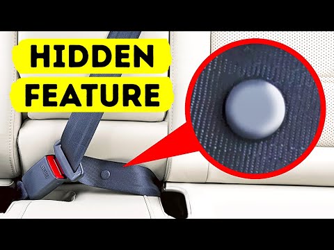 Check the hidden button in your car // 75 Unique Facts You Won&#039;t Easily Find From Googling