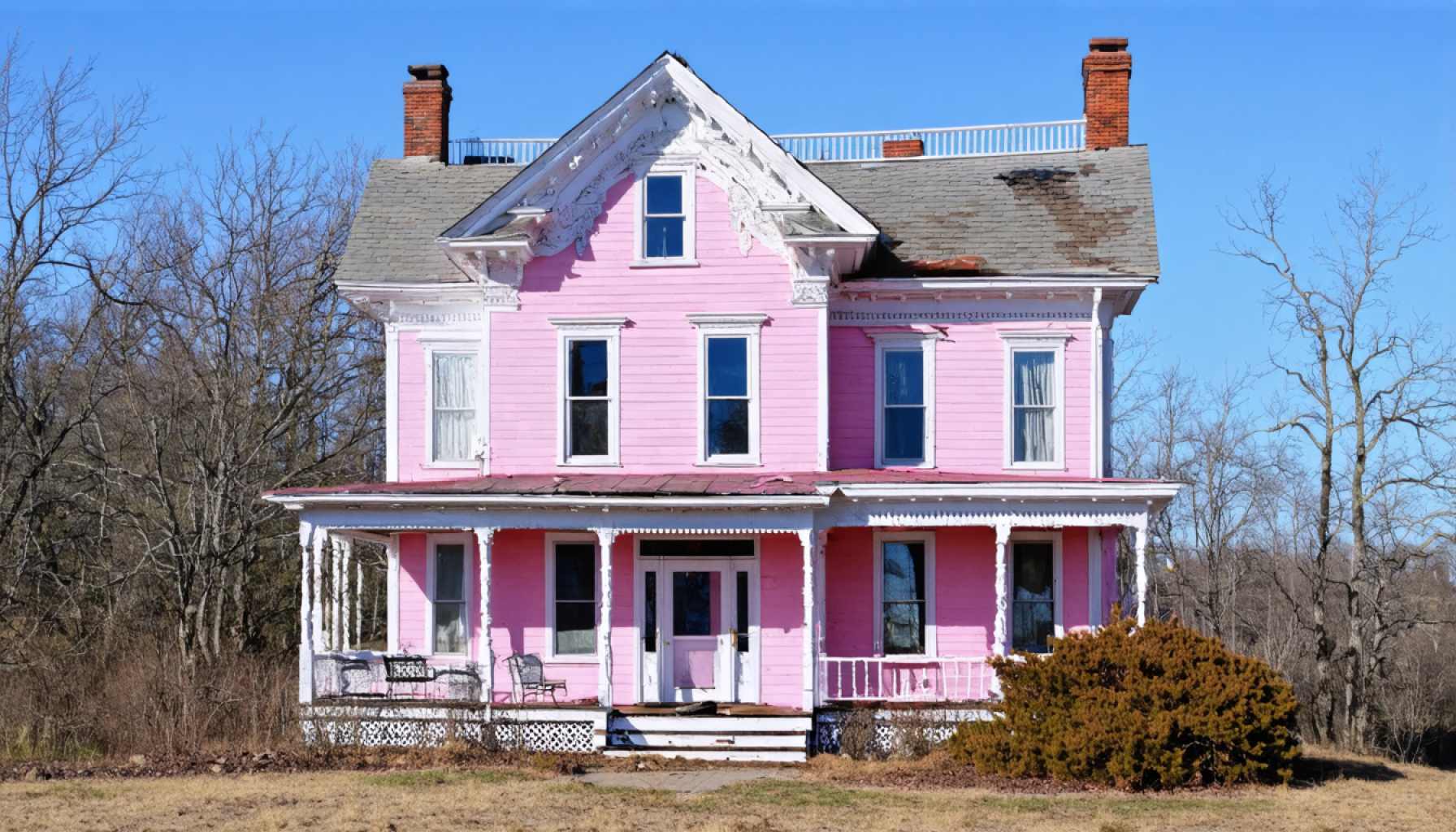 The End of an Era: Massachusetts' Iconic Pink House Faces Demise